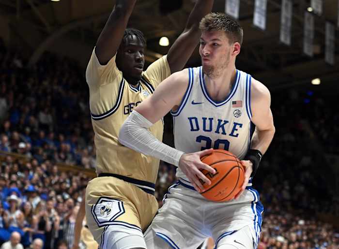 Filipowski returned to Duke for his sophomore season and has improved his efficiency across the board.